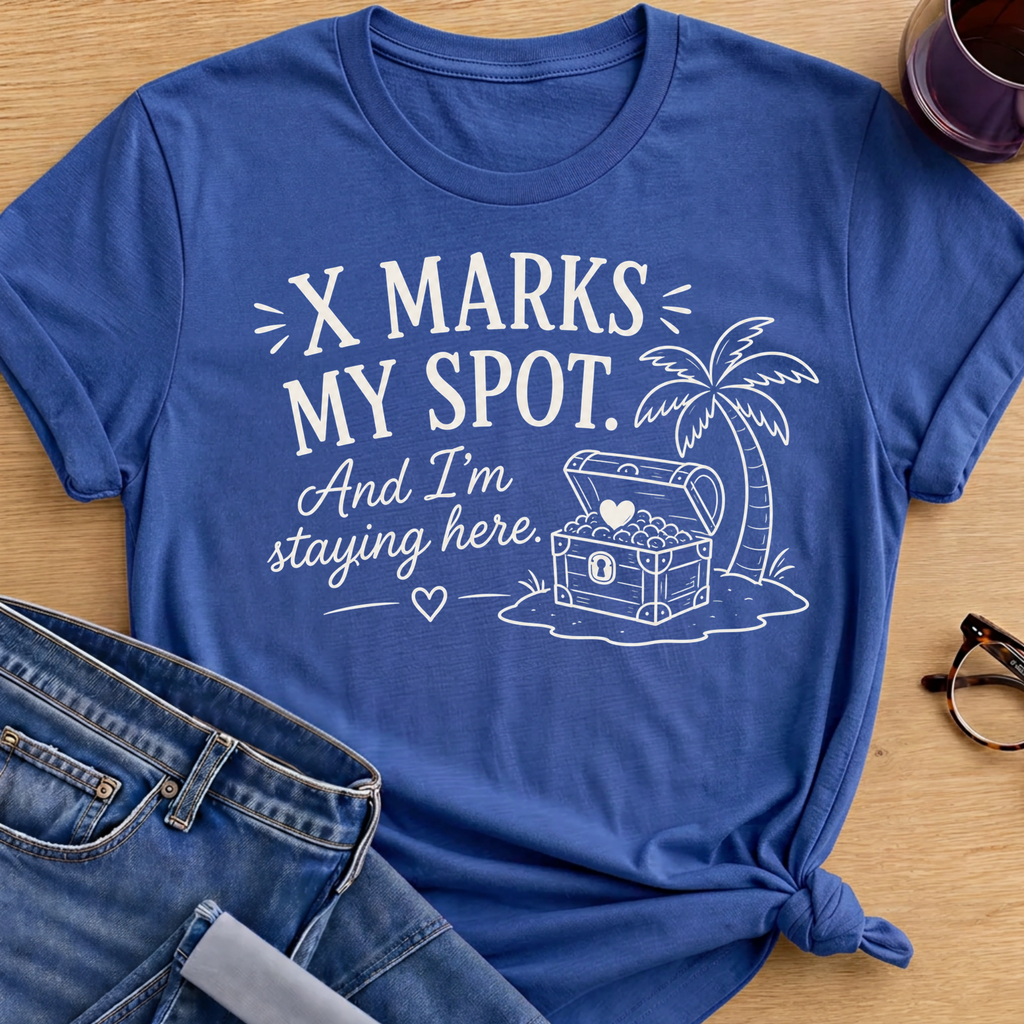 Mark My Spot T-Shirt - Royal