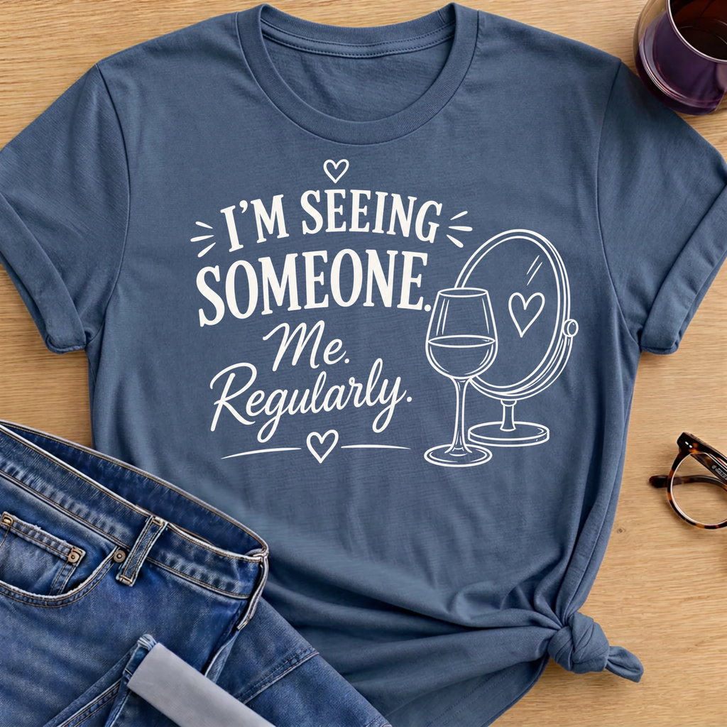 Me Regularly T-Shirt - Indigo Blue