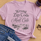 Meet Cute T-Shirt - Light Pink