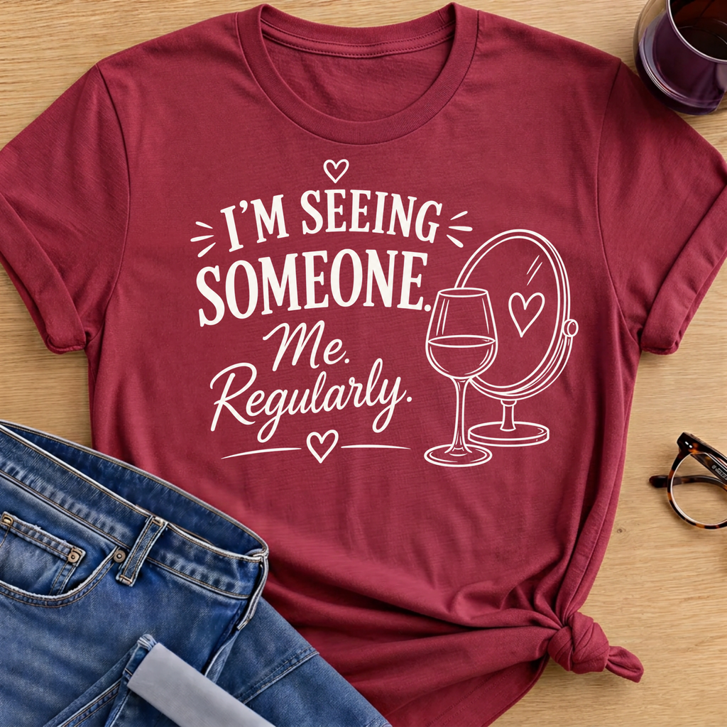 Memory Buffer T-Shirt - Antique Cherry Red