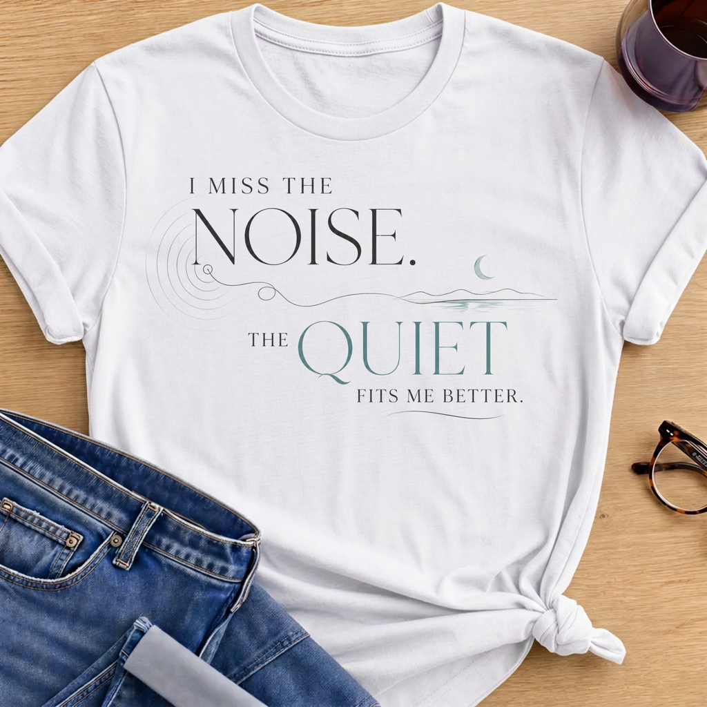 Miss the Noise T-Shirt - White