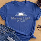 Morning Light, My Plans T-Shirt - Royal
