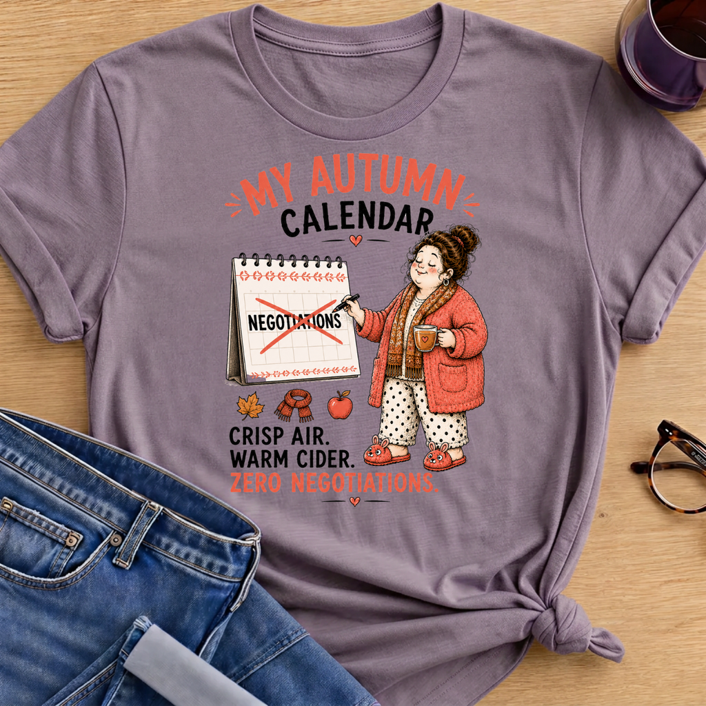 My Autumn Calendar T-Shirt - Paragon