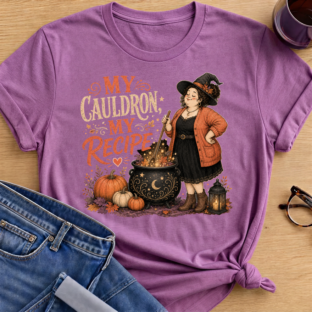 My Cauldron T-Shirt - Heather Radiant Orchid