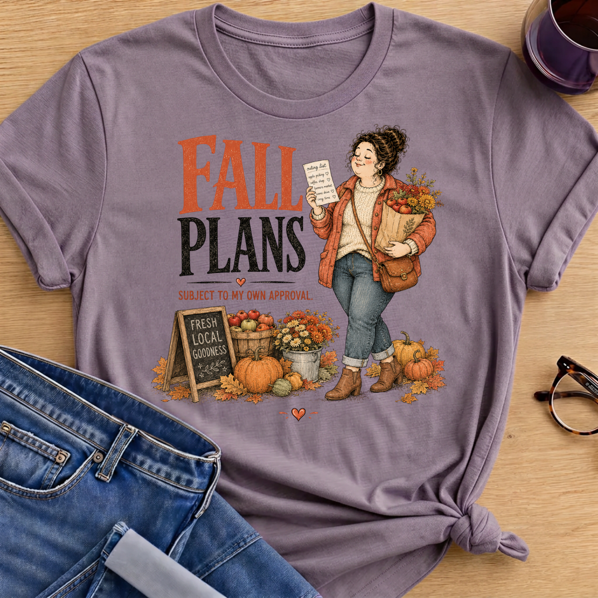 My Fall Plans T-Shirt - Paragon