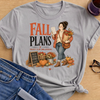 My Fall Plans T-Shirt - Sport Grey