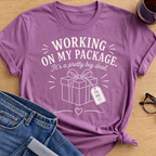 My Package T-Shirt - Heather Radiant Orchid