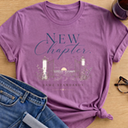New Chapter T-Shirt - Heather Radiant Orchid