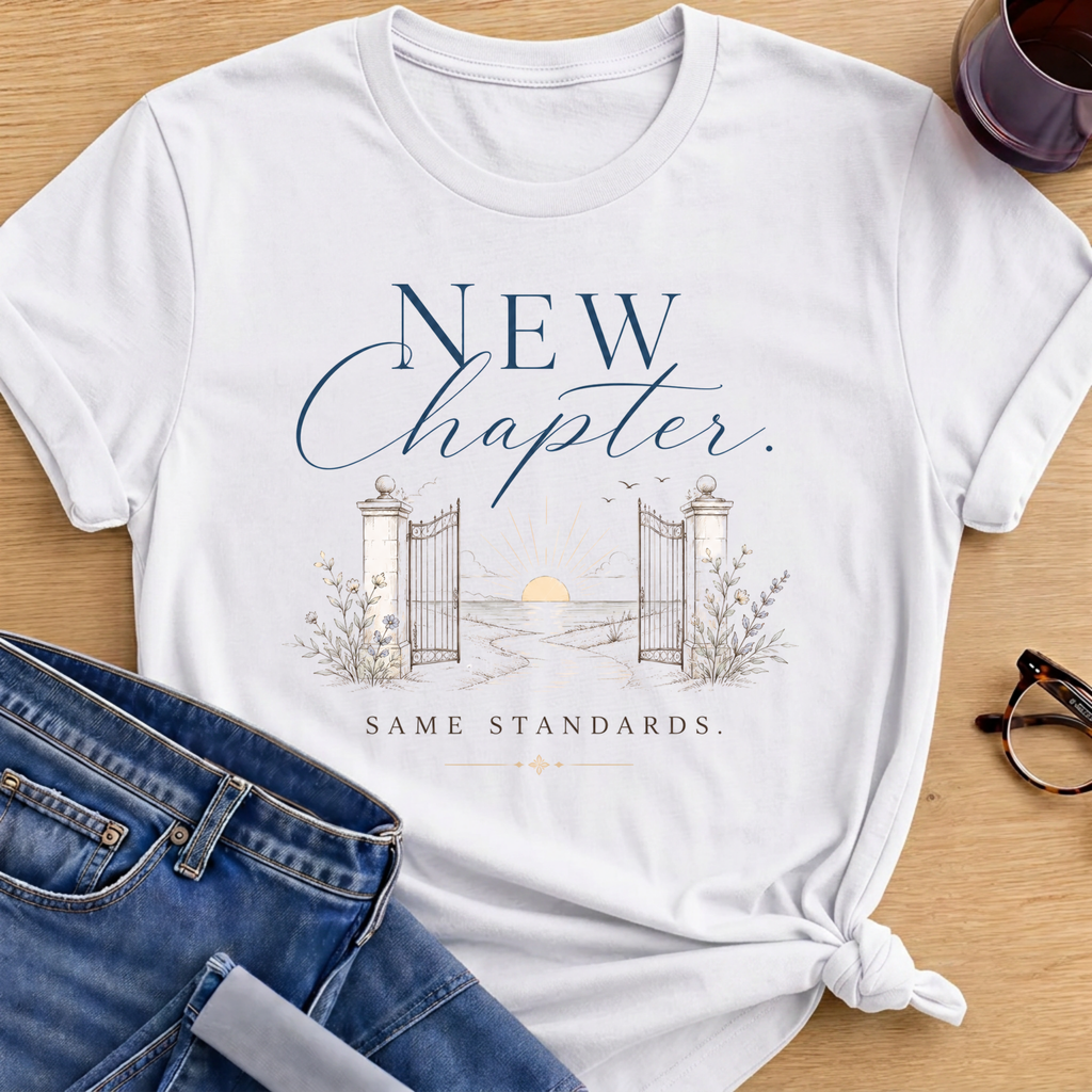 New Chapter T-Shirt - White