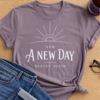 New Day Begins Again T-Shirt - Paragon