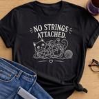 No Strings Attached T-Shirt - Black