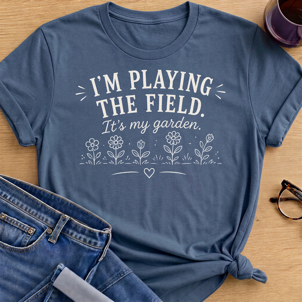 Nostalgia Test T-Shirt - Indigo Blue