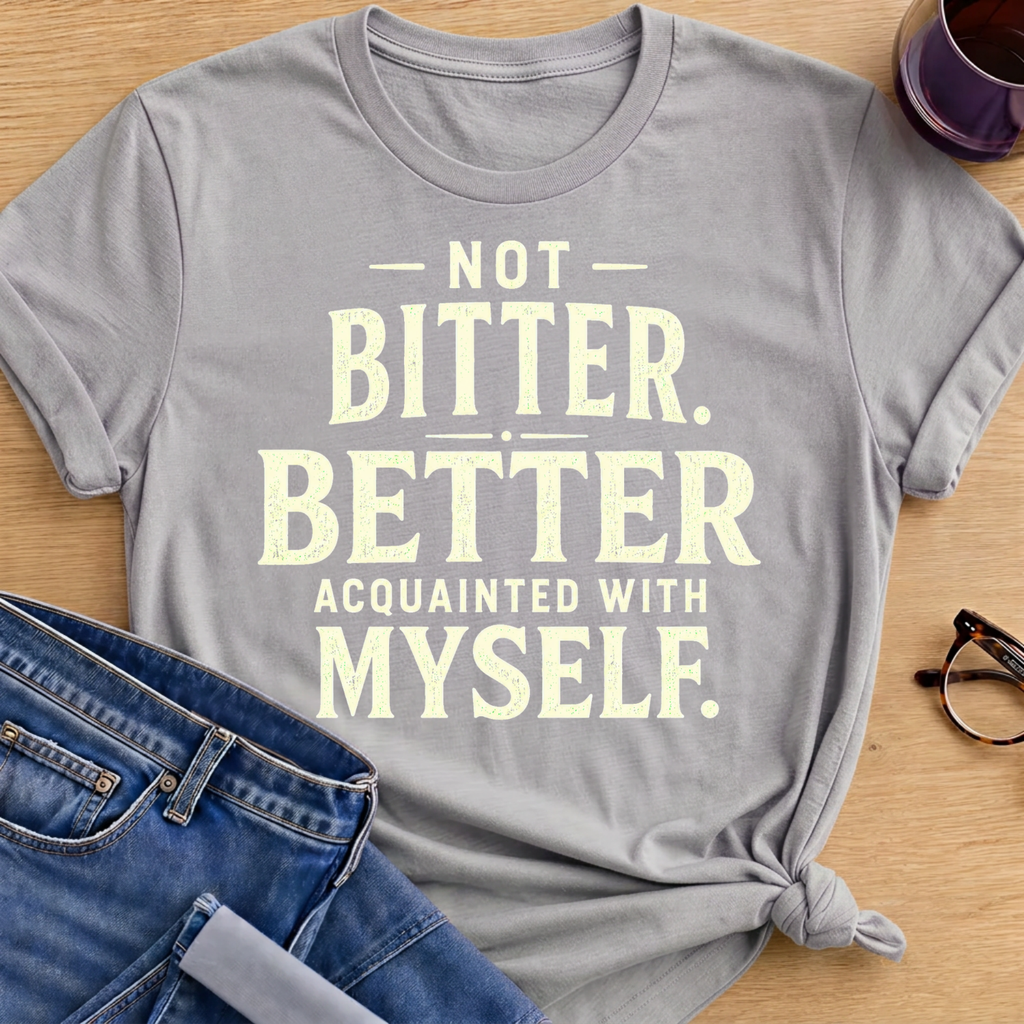 Not Bitter T-Shirt - Sport Grey