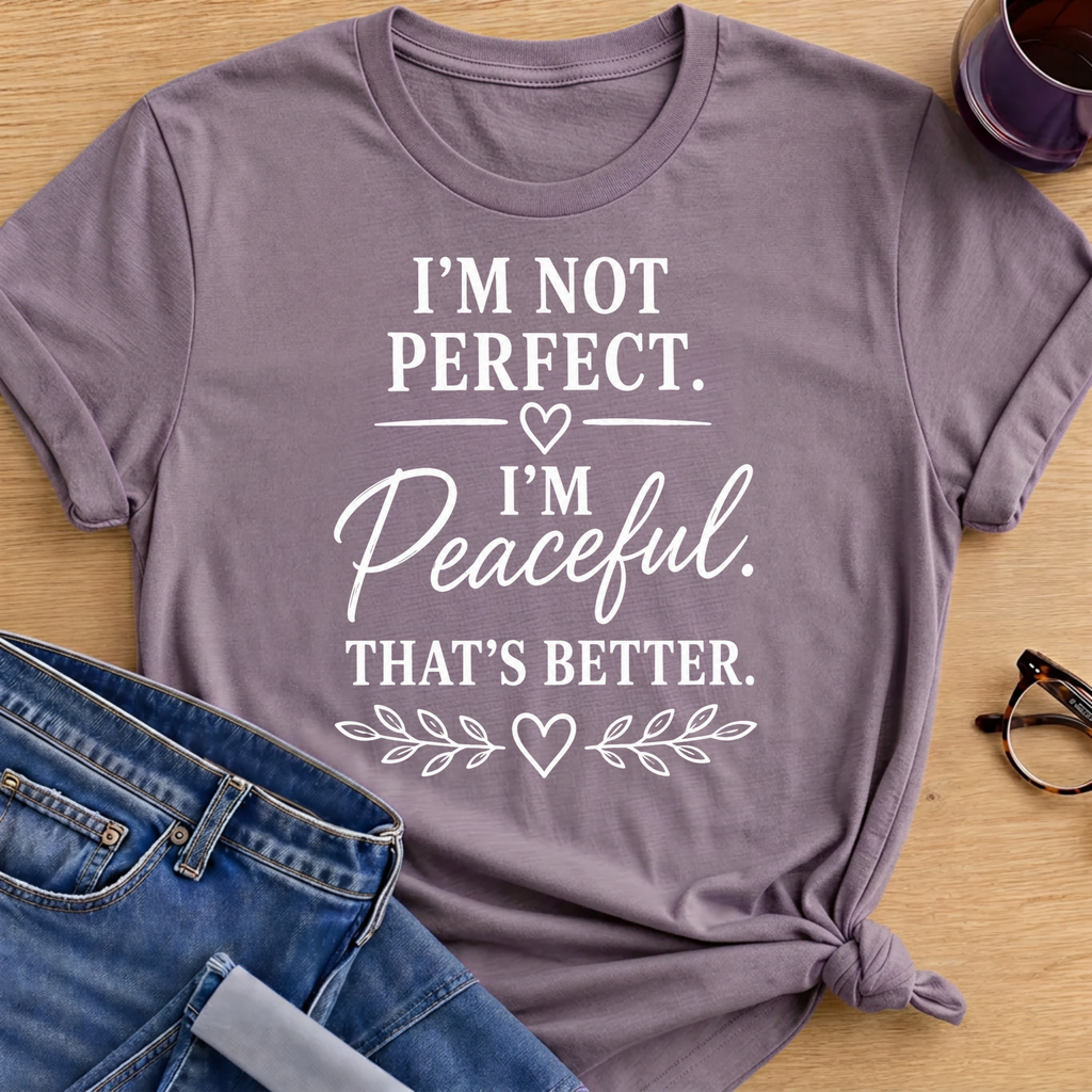 Not Perfect  T-Shirt - Paragon