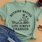 Nothing Wasted T-Shirt - Mint Green