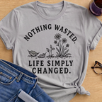 Nothing Wasted T-Shirt - Sport Grey