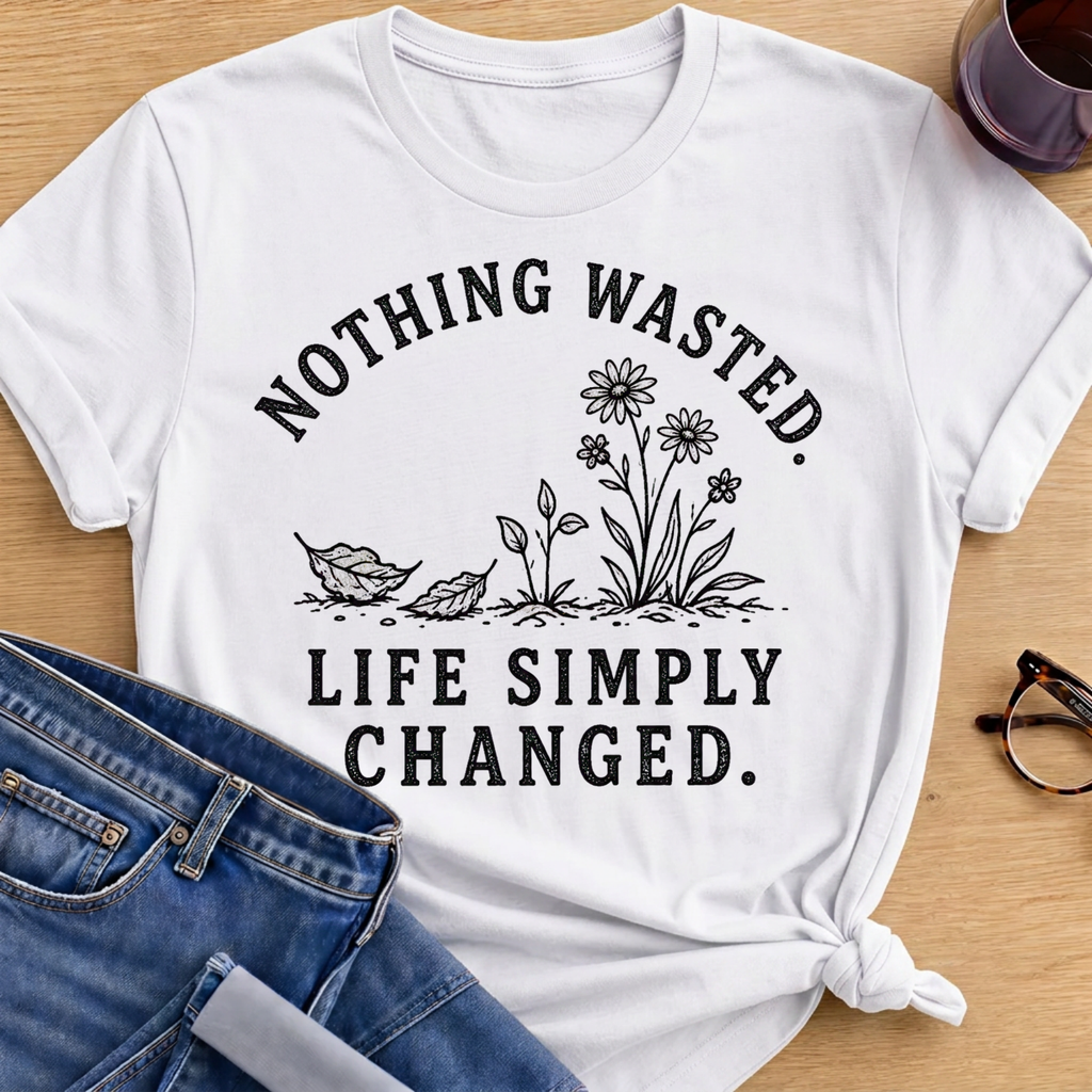 Nothing Wasted T-Shirt - White