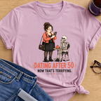 Now That's Terrifying T-Shirt - Light Pink