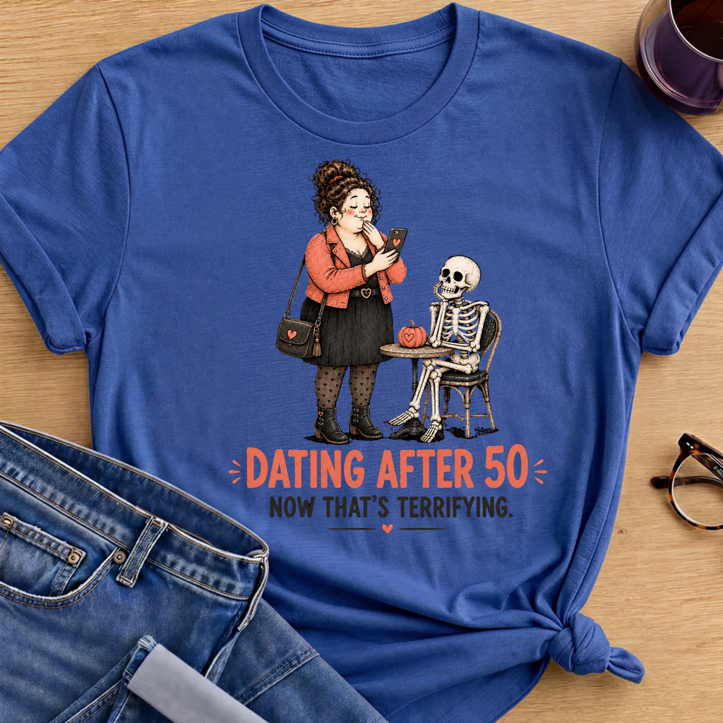 Now That's Terrifying T-Shirt - Royal