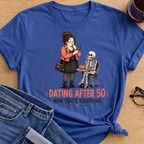 Now That's Terrifying T-Shirt - Royal