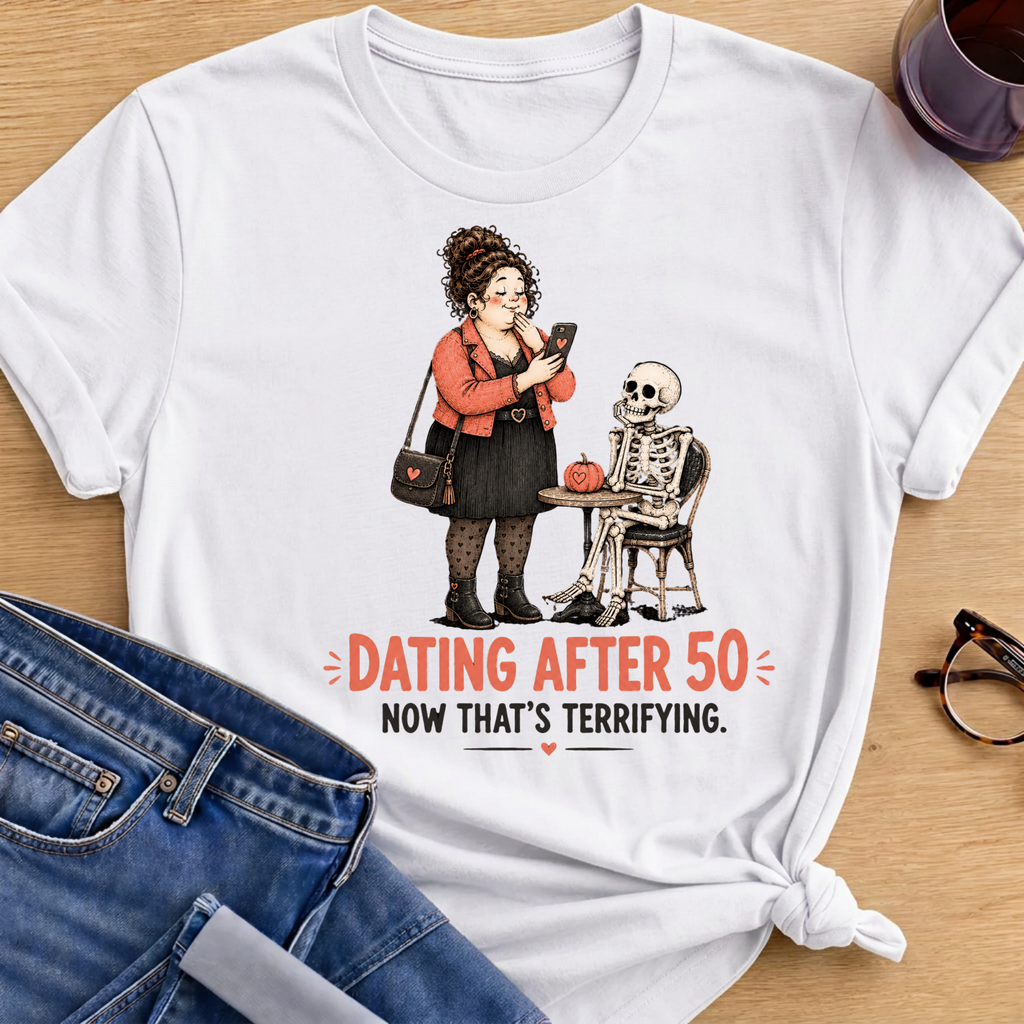 Now That's Terrifying T-Shirt - White