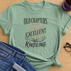 Old Chapters T-Shirt - Mint Green