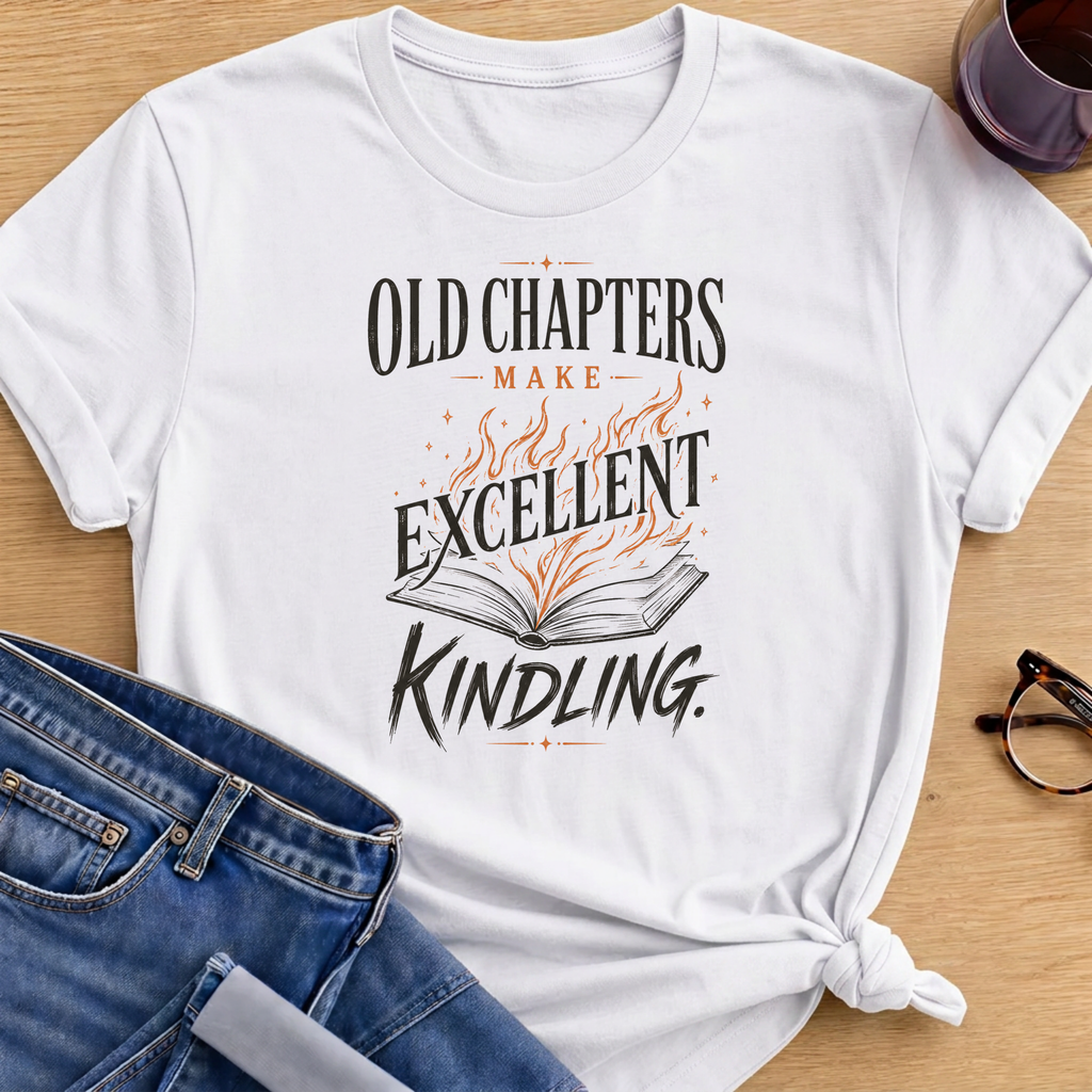 Old Chapters T-Shirt - White