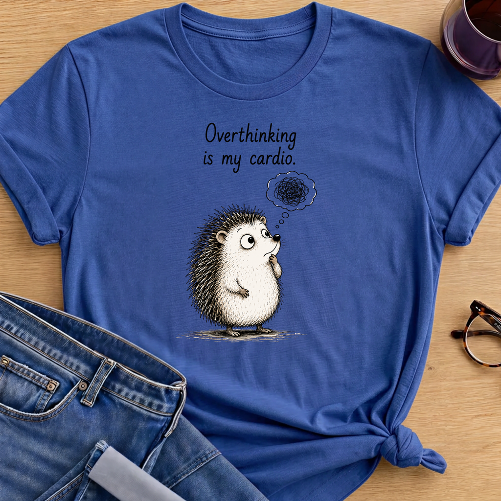 Overthinking T-Shirt - Royal