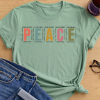 PEACE T-Shirt - Mint Green