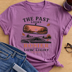 Past is Rosier T-Shirt - Heather Radiant Orchid