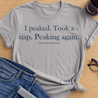 Peaking Again T-Shirt - Sport Grey