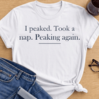 Peaking Again T-Shirt - White