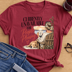 People Pleasing NO T-Shirt - Antique Cherry Red