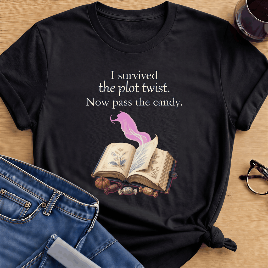 Plot Twist T-Shirt - Black