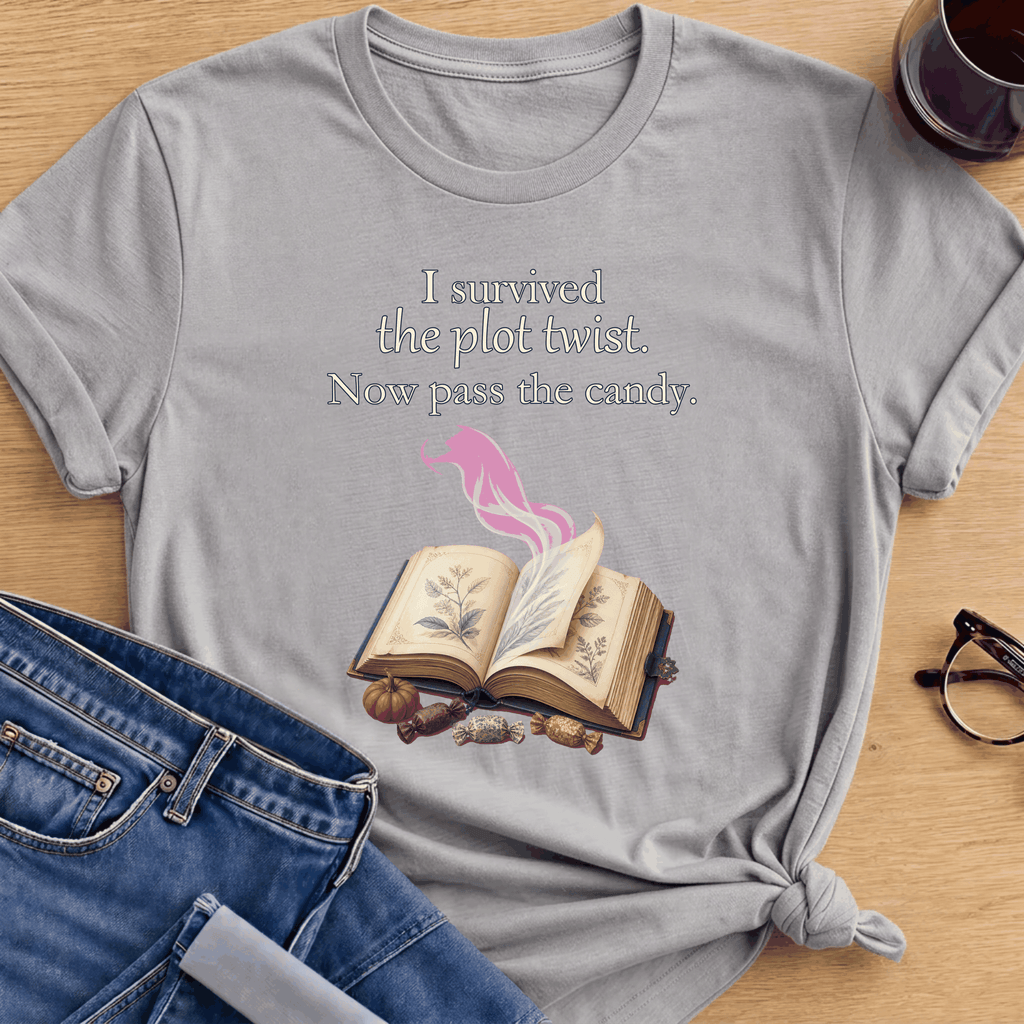 Plot Twist T-Shirt - Sport Grey