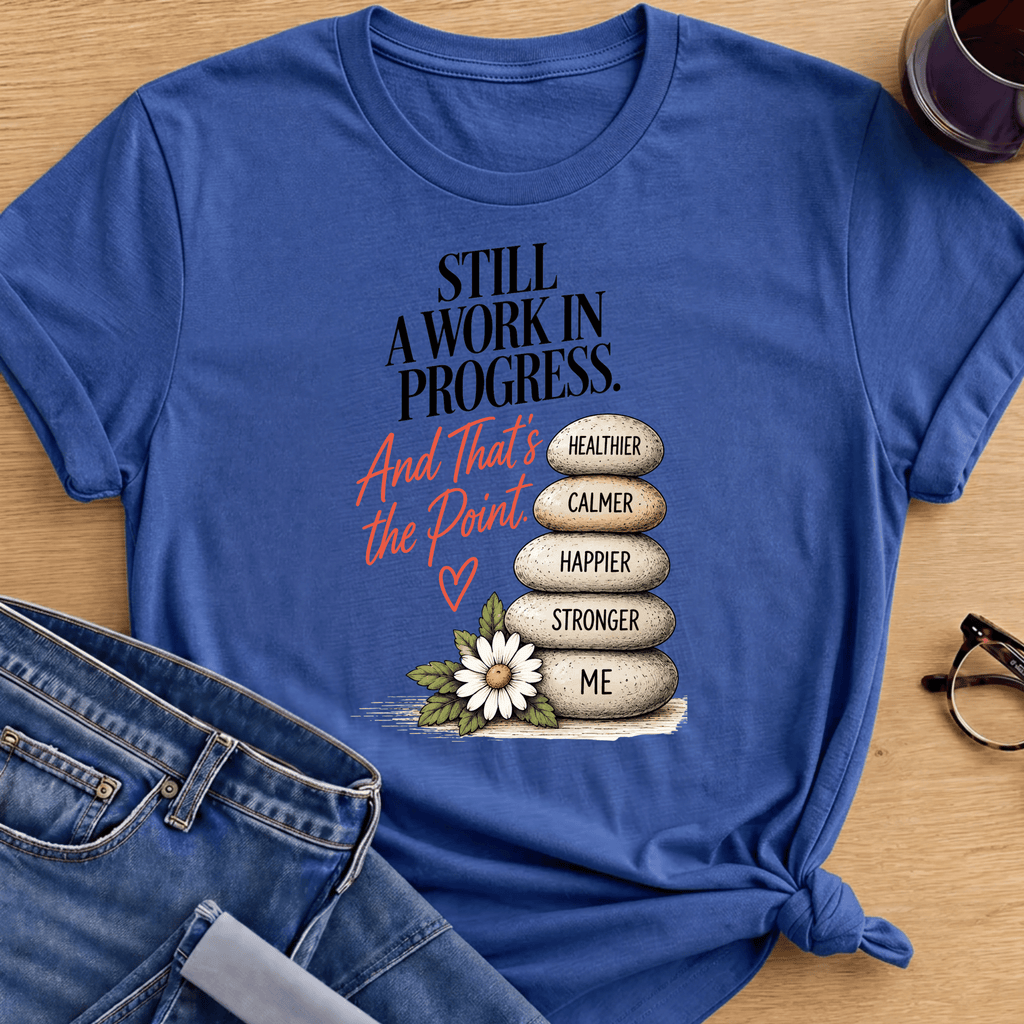 Progress Point T-Shirt - Royal