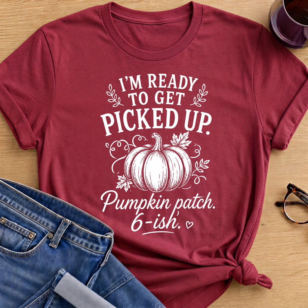 Pumpkin Ish T-Shirt - Antique Cherry Red