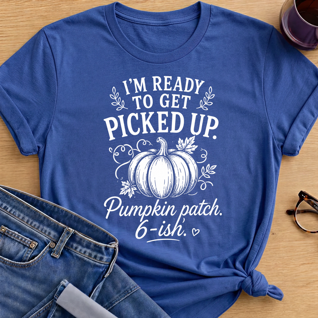 Pumpkin Ish T-Shirt - Royal