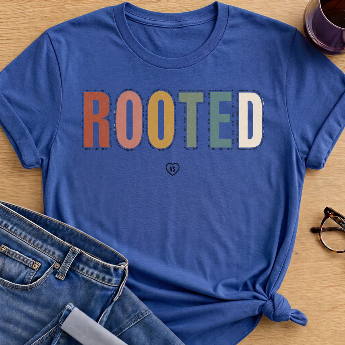 ROOTED T-Shirt - Royal