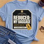 Reduced My Baggage T-Shirt - Light Blue