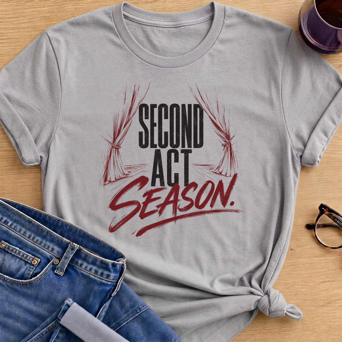 Second Act T-Shirt - Sport Grey