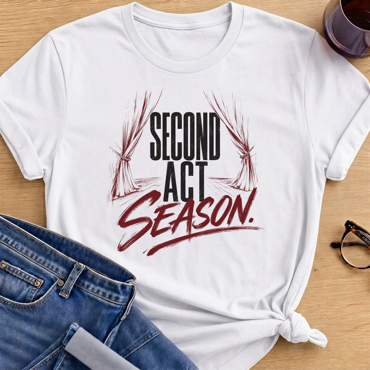 Second Act T-Shirt - White
