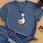 Separate Thermostats T-Shirt - Indigo Blue
