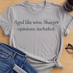 Sharp Opinions T-Shirt - Sport Grey