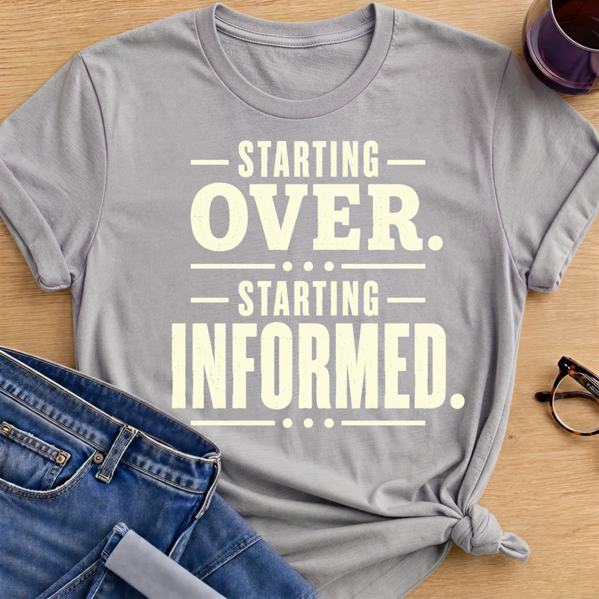Starting Informed T-Shirt - Sport Grey