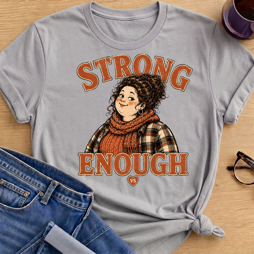 Strong Enough T-Shirt - Sport Grey