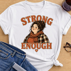 Strong Enough T-Shirt - White
