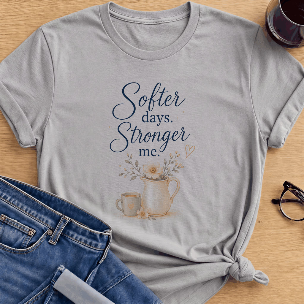 Stronger Me T-Shirt - Sport Grey