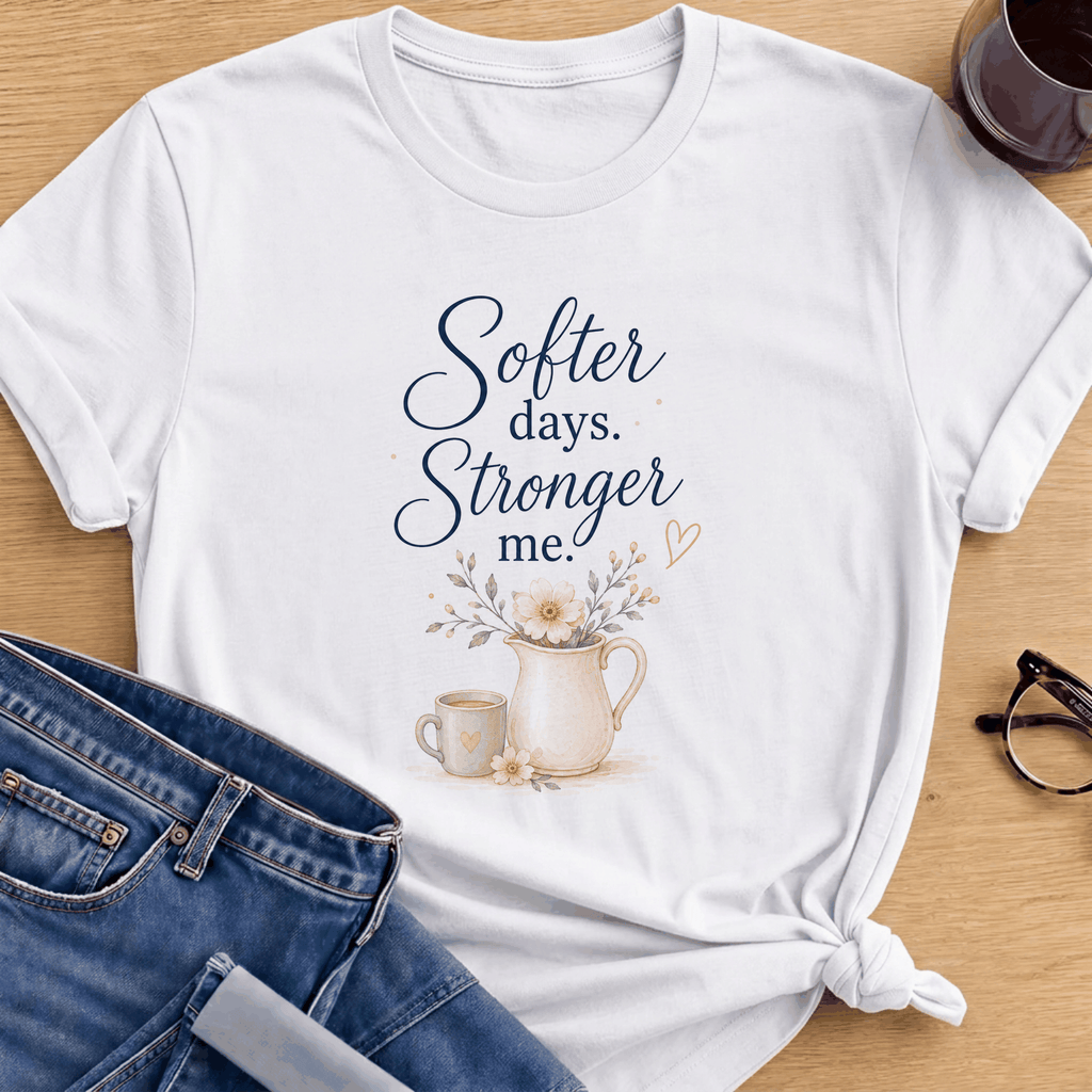 Stronger Me T-Shirt - White