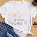Suits Me T-Shirt - White